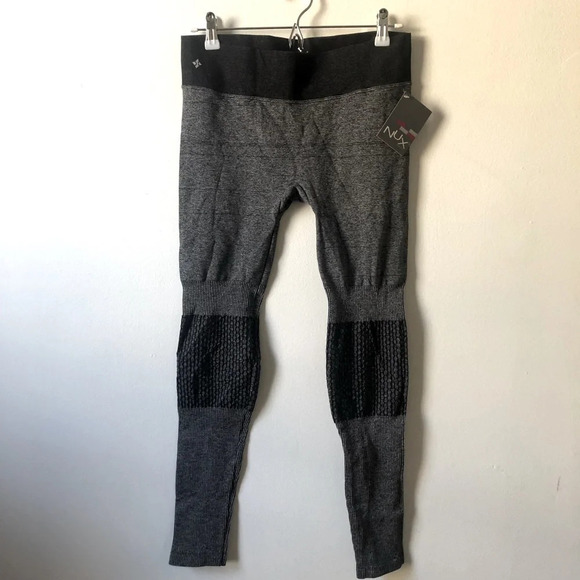 ☀️NWT NUX Compression Waffle Weave Leggings - Picture 1 of 7
